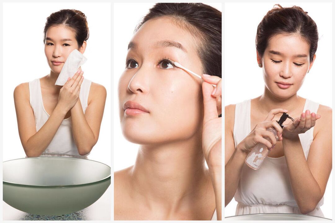 Verschidde Gebrauch vu Serum fir Gesiichtsverjüngung ofhängeg vu senger Aart